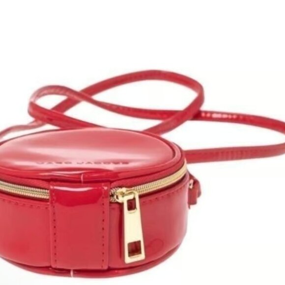 Marc Jacobs Patent Leather Red Crossbody Purse! - Picture 5 of 5